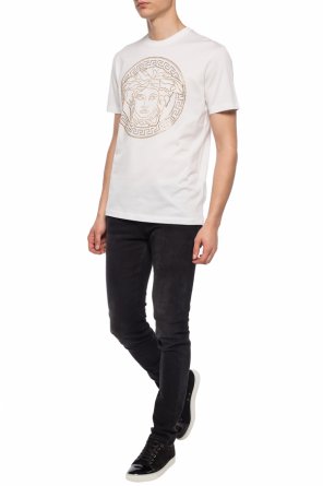 Embellished medusa head t-shirt, zdjęcie 2 Embellished medusa head t-shirt od Versace